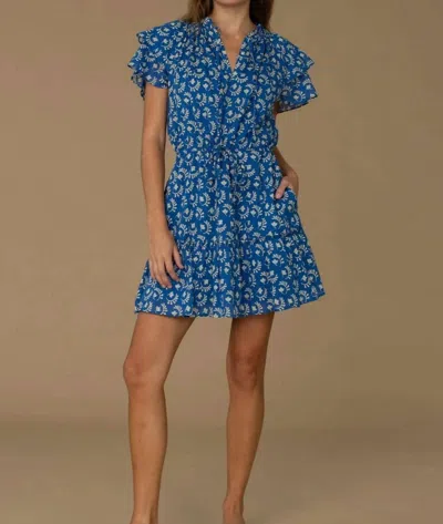 Elizabeth James The Label Tinsley Dress In Bitsy In Multi