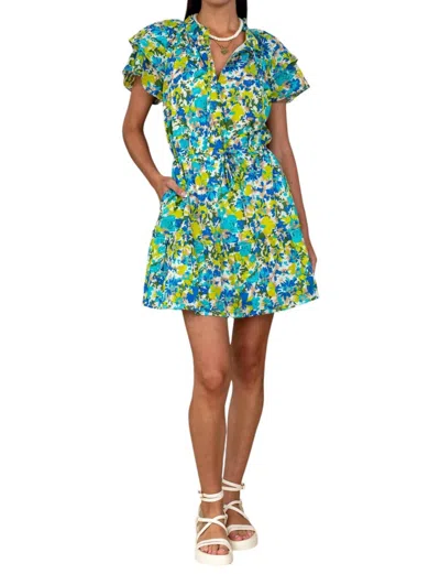Elizabeth James The Label Tinsley Dress In Hidden Paradise In Multi