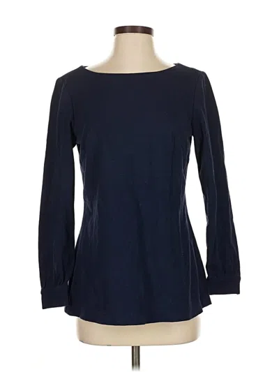 Pre-owned Elizabeth Mckay 3/4 Sleeve T-shirt In Blue
