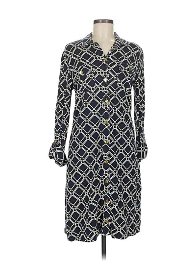 Pre-owned Elizabeth Mckay Casual Dress In Blue