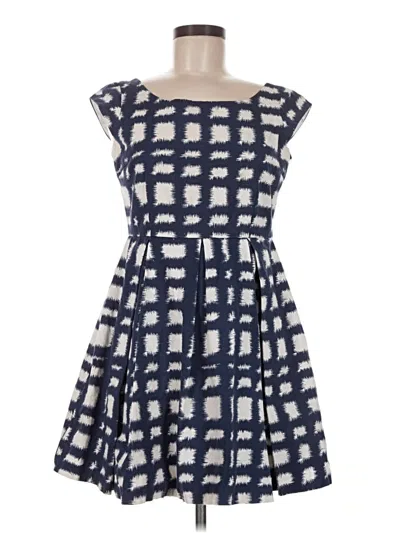 Pre-owned Elizabeth Mckay Casual Dress In Blue
