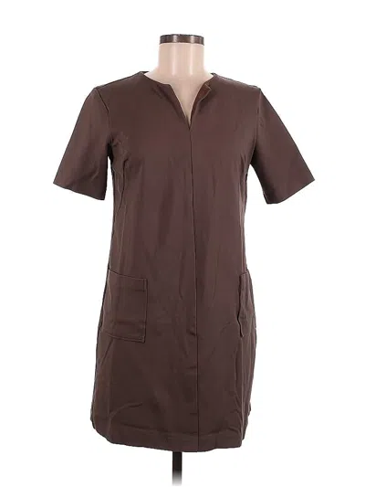 Pre-owned Elizabeth Mckay Casual Dress In Brown