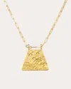 Elizabeth Moore Women's Air Diamond & 18k Gold Pendant Necklace In Gold