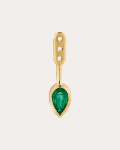 Elizabeth Moore Women's Emerald & 18k Gold Aegis Ear Jacket