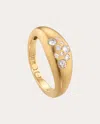 Elizabeth Moore Women's Fairy Dust Diamond & 18k Gold Pinky Ring In Gold