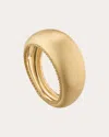 Elizabeth Moore Women's Infinity 18k Gold Bubble Ring In Gold
