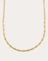 Elizabeth Moore Women's Stability Diamond & 18k Gold Necklace In Gold