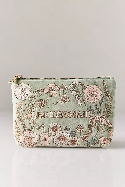 Elizabeth Scarlett World Wildlife Everyday Pouch In Green