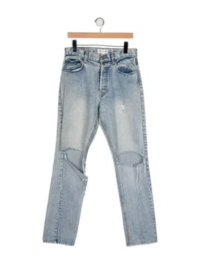 Pre-owned Elizabeth Sulcer X Miss Sixty Straight Leg Pants In Blue