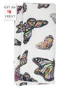 Elizabeth Sutton Home Butterflies Faux Linen Napkin With $8 Credit