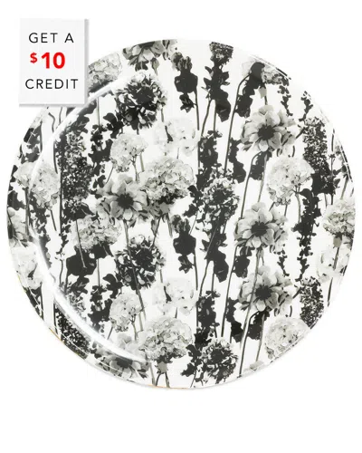 Elizabeth Sutton Home Floral Garden Dinner Plate With $10 Credit