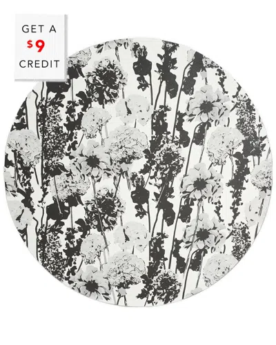 Elizabeth Sutton Home Floral Garden Round Placemat With $9 Credit