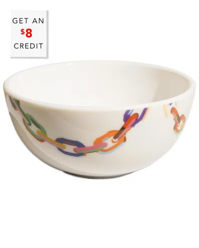 ELIZABETH SUTTON HOME ELIZABETH SUTTON HOME LARGE CHAIN LINK BOWL WITH $8 CREDIT