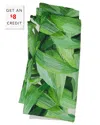 Elizabeth Sutton Home Pura Vida Faux Linen Napkin With $8 Credit