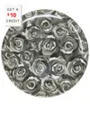 Elizabeth Sutton Home Roses Dinner Plate With $10 Credit