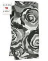 Elizabeth Sutton Home Roses Faux Linen Napkin With $8 Credit