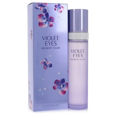 Elizabeth Taylor 2pcs Combo Gift Set Violet Eyes By  Eau De Parfum Spray 3.4 oz For Women In Purple