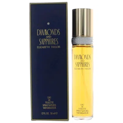 Elizabeth Taylor 2pcs Diamonds & Sapphires By , 1.7 oz Eau De Toilette Spray For Women In Multi