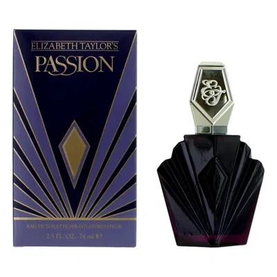 Elizabeth Taylor 2pcs Passion By , 2.5 oz Eau De Toilette Spray For Women In Multi