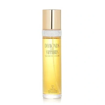 Elizabeth Taylor Diamond & Sapphire Eau De Toilette Spray 3.3 oz In Yellow