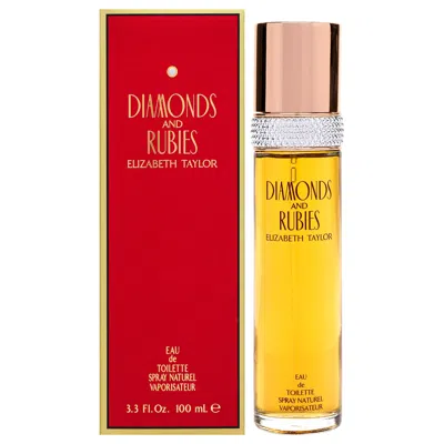 Elizabeth Taylor Diamonds And Rubies By  For Women - 3.3 oz Edt Spray In Multi