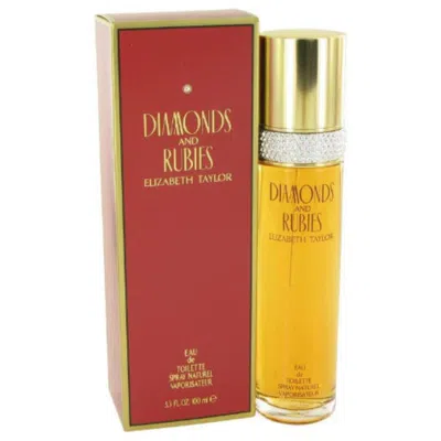 Elizabeth Taylor Diamonds & Rubies Eau De Toilette  3.4 oz In Multi