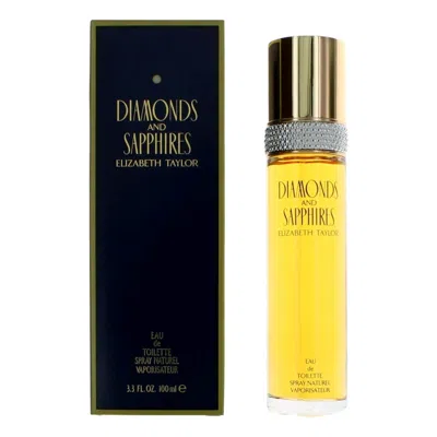 Elizabeth Taylor Diamonds & Sapphires By , 3.3 oz Eau De Toilette Spray For Women In Multi