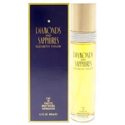 Elizabeth Taylor Diamonds And Sapphires By  For Women - 3.3 oz Edt Spray