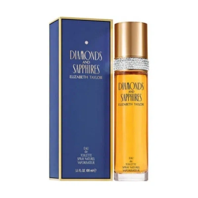 Elizabeth Taylor Diamonds & Sapphires For Women Eau De Toilette Spray 3.3 oz
