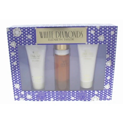 Elizabeth Taylor Ladies White Diamond Gift Set Fragrances 719346232364
