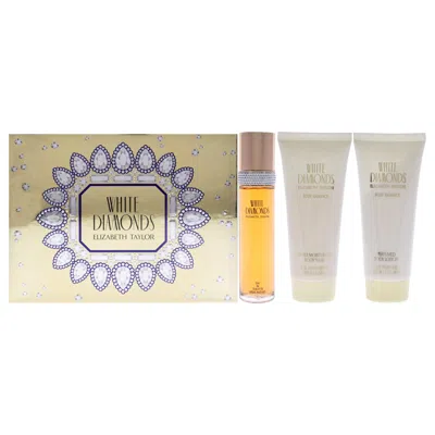 Elizabeth Taylor White Diamonds By  For Women - 3 Pc Gift Set 3.3oz Edt Spray, 3.3oz Body Lotion, 3.3 In Multi