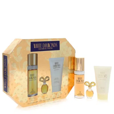 Elizabeth Taylor White Diamonds By  Gift Set - For Women In Transparent