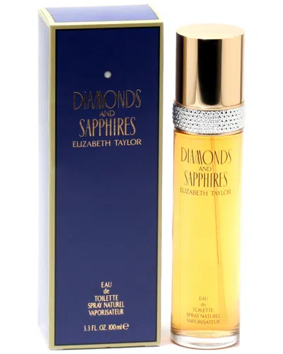 Elizabeth Taylor Women's 3.3oz Diamonds & Sapphires Eau De Toilette Spray In Yellow