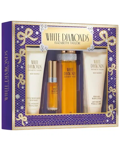Elizabeth Taylor Women's 4pc White Diamonds En Rouge Gift Set In Multi