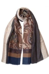 Elizabetta Aosta In Brown And Blue