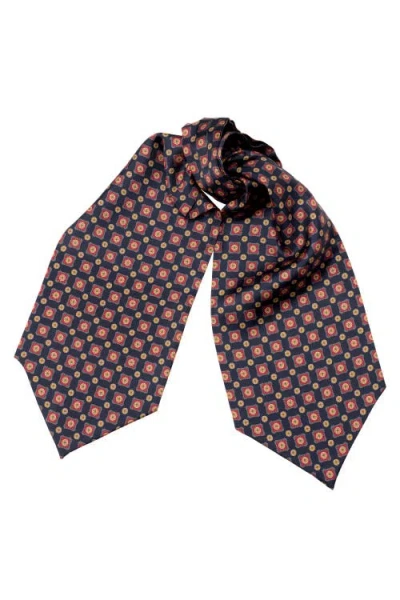 Elizabetta Barberini In Navy And Red