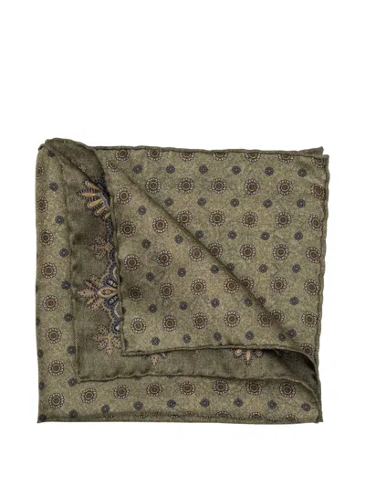 Elizabetta Brando Double-sided Silk Pocket Square In Multi