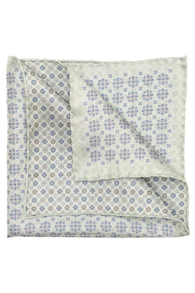 Elizabetta Caserta - Hand Rolled Silk Neckerchief In Green