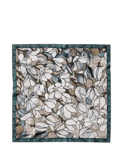 Elizabetta Clara Silk Bandana In Multi