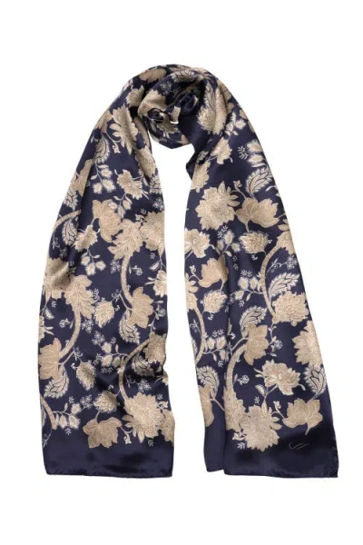 Elizabetta Esmeralda In Midnight Blue And Gold