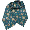 Elizabetta Gilded Keeper In Petrol Blue