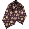 Elizabetta Gilded Keeper In Plum