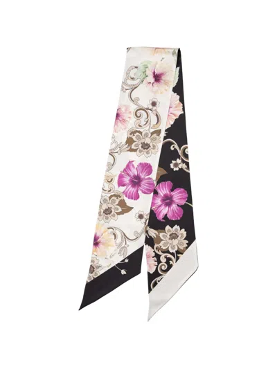 Elizabetta Hawaii Bloom Floral-print Scarf In Multi