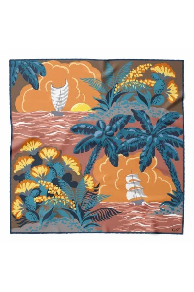 Elizabetta Isola In Orange