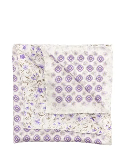Elizabetta Italo Double-sided Pocket Square In Multi