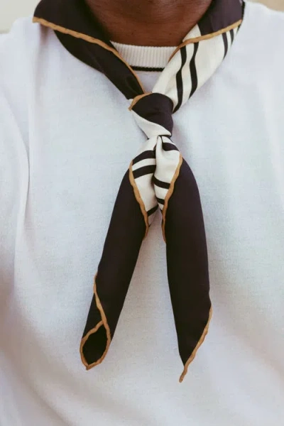 Elizabetta Lazio - Hand Rolled Silk Neckerchief For Men