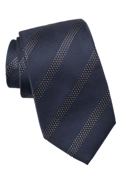Elizabetta Milano In Navy And Gold