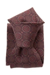 Elizabetta Moretti In Brown And Burgundy