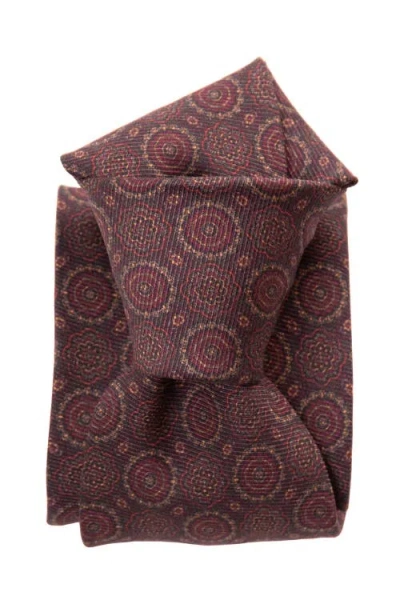 Elizabetta Moretti In Brown And Burgundy