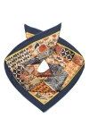 Elizabetta Napoli In Orange And Blue